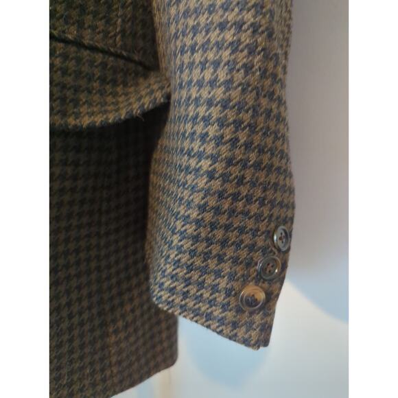 Vintage Burberrys wool houndstooth heritage academia blazer - Picture 11 of 13